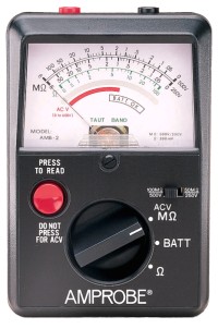 Amprobe AMB-2 Analog Megohmmeter