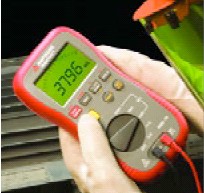 Tests insulation of wires, cables, transformers and electrical motors 
