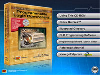 Introduction to Programmable Logic Controllers CD-ROM Home Screen