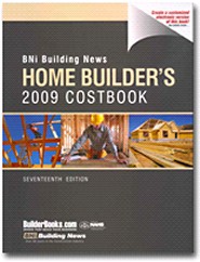 BNI Home Builder's Costbook 2009
