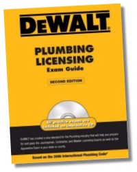 DEWALT Plumbing Licensing Exam Guide
