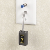 Twisted pair remotes have both RJ-45 and RJ-11 jacks for longer life and increased testing capabilities