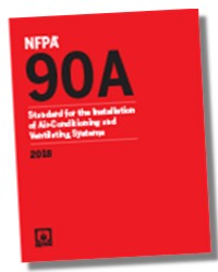 NFPA 90A: Standard for the Installation of Air-Conditioning and Ventilating Systems, 2018 Edition