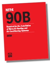 NFPA 90B: Standard for the Installation of Warm Air Heating and Air-Conditioning Systems, 2018 Edition
