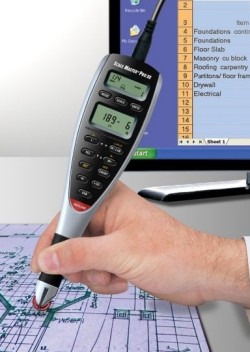 The included PC Interface cable lets you transfer rolled values from the Scale Master Pro XE directly into commonly used spreadsheets or estimating programs, saving countless keystrokes, saving time and reducing the potential for costly transcribing errors.