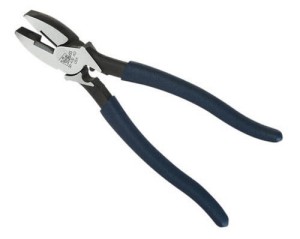 Ideal 9-1/4 inch Side-Cutting (Lineman's) Pliers with Dipped Handles