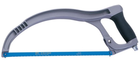 Ergonomic Hacksaw with cushioned ergonomic grip for performance and comfort 