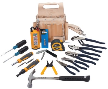 16-Piece Master Electrician's Kit w/ Pouch
