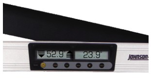 The 40-6065 Displays both Angle and Inclination simultaneously. 