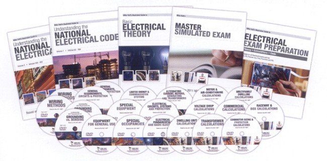 Mike Holt's 2011 Master/Contractor Comprehensive Library w/ DVDs