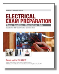 Mike Holt 2014 Electrical NEC Exam Preparation Textbook