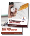 2017 Master/Contractor Simulated Exam + NEC Exam Prep Book Combo
