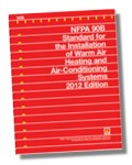 NFPA 90B: Standard for the Installation of Warm Air Heating and Air-Conditioning Systems, 2012 Edition