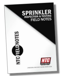 NTC Sprinkler Field Notes Pocket Guide