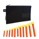 11 Piece Double insulated Open End Wrench Set w/ Case