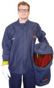 12 CAL Jacket & Bib Overall PPE Kit with Switchgear Hood