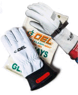 Goatskin Leather Protective Cover Gloves