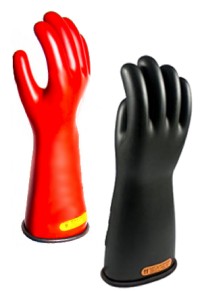 OEL Industrial Rubber Insulating Gloves