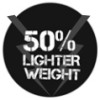50% Lighter than Standard Clothing!
