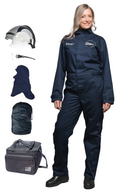Womens 12 CAL Coverall PPE Kit
