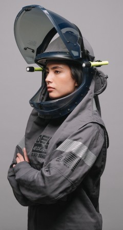 Womens 40 CAL Jacket & Bib Overalls Black Series PPE Kit