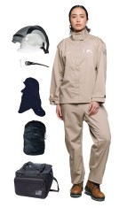 Womens 8 CAL Jacket & Bib Overalls PPE Kit