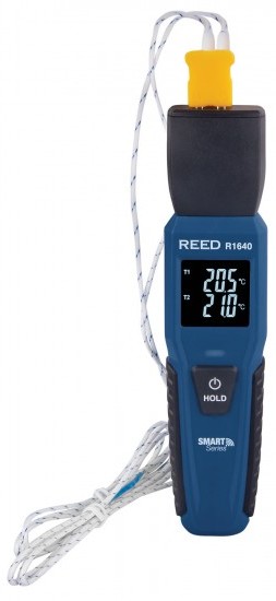 REED R1640 Bluetooth Thermocouple Thermometer