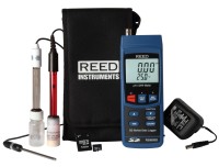 R3000SD-KIT3 includes: R3000SD Data Logging pH/ORP Meter, R3000SD-PH2 pH Electrode, R3000SD-ORP ORP Electrode, R3000SD-ATC ATC Temperature Probe, 16GB Micro SD Memory Card and AC Power Adapter