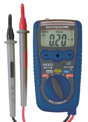 REED ST-118 MultiMeter/Voltage Detector