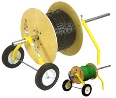 E-Z Roll Wheeled Wire Rack and Dispenser