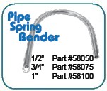 Pipe Spring PVC Conduit Bender
