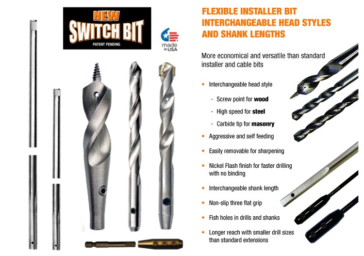 Switch Bit - Interchangeable Flex Bit System