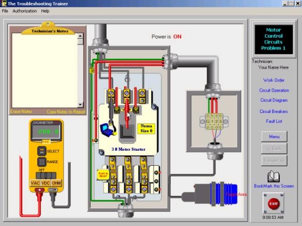 Motor Control Circuits - Problem 1